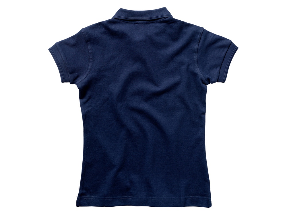 Рубашка поло Backhand женская, темно-синий/белый