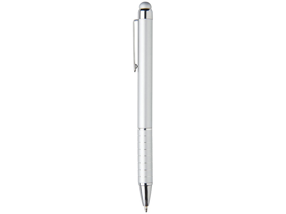 Алюминиевая глазурованная шариковая ручка, серый