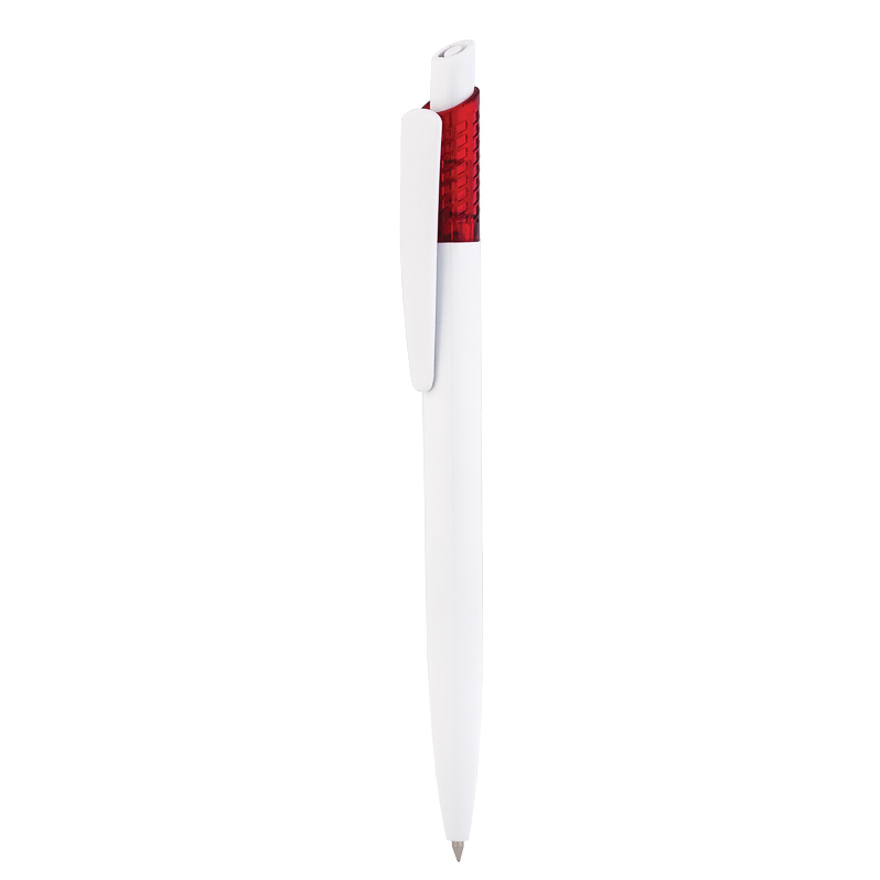 Ручка шариковая "Dallas", белый/красный
