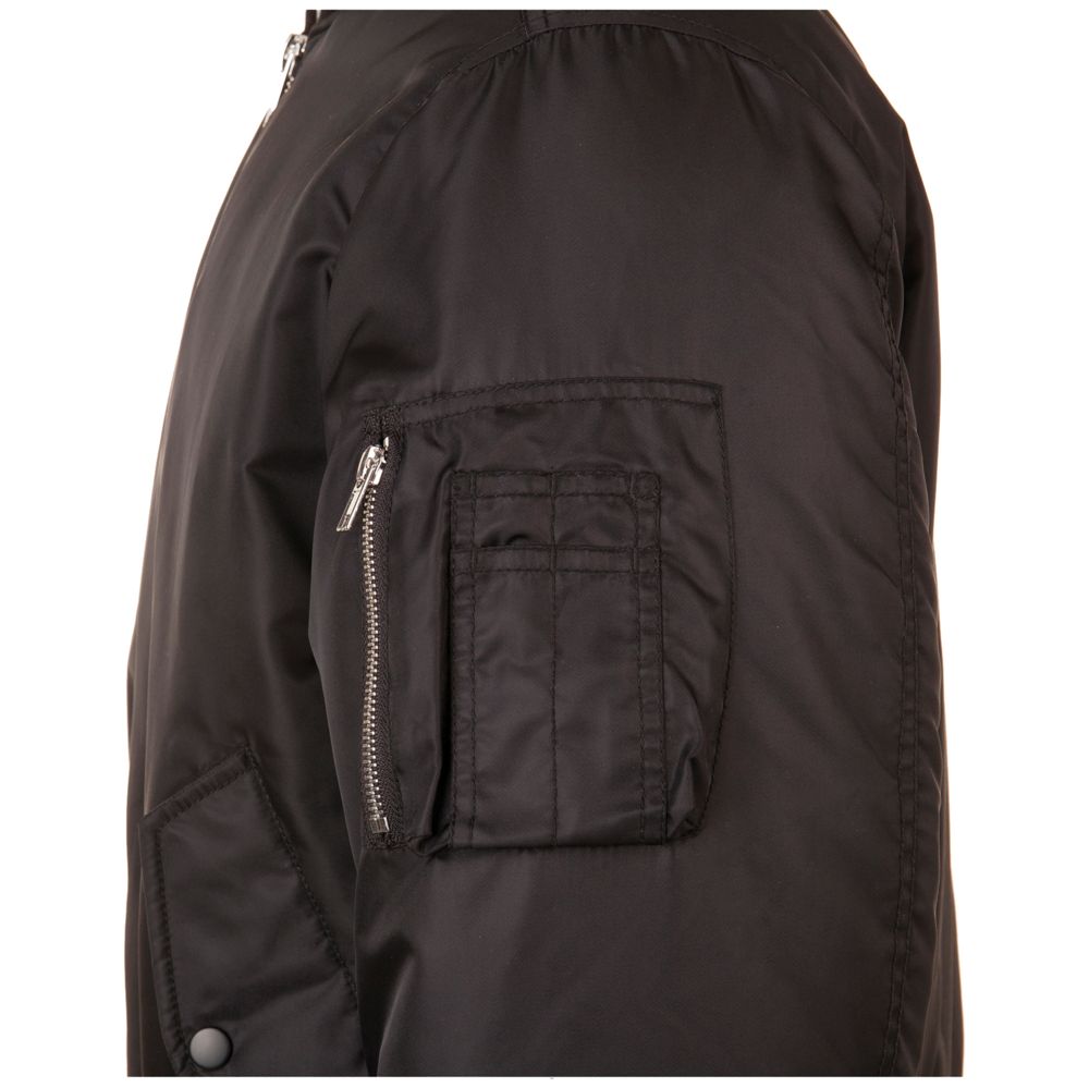 Куртка бомбер унисекс Remington черная, размер 3XL