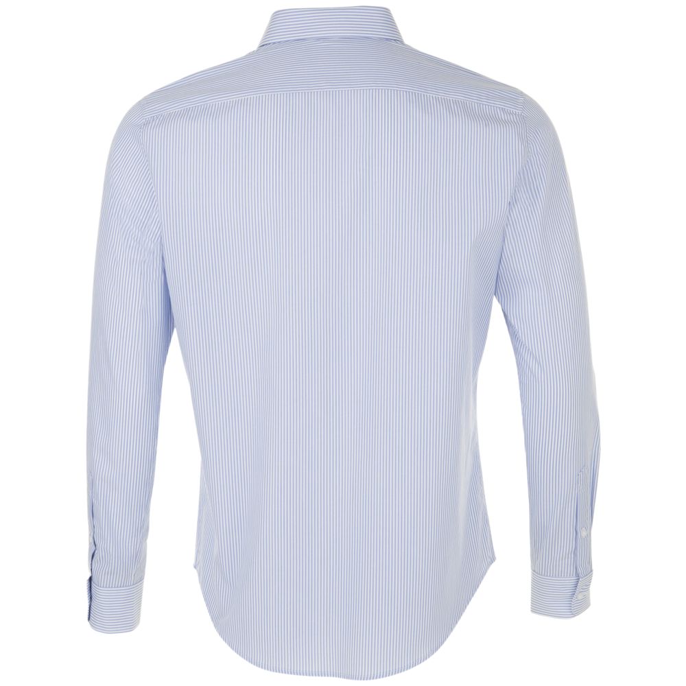 Рубашка мужская BEVERLY MEN, белая с синим, размер L