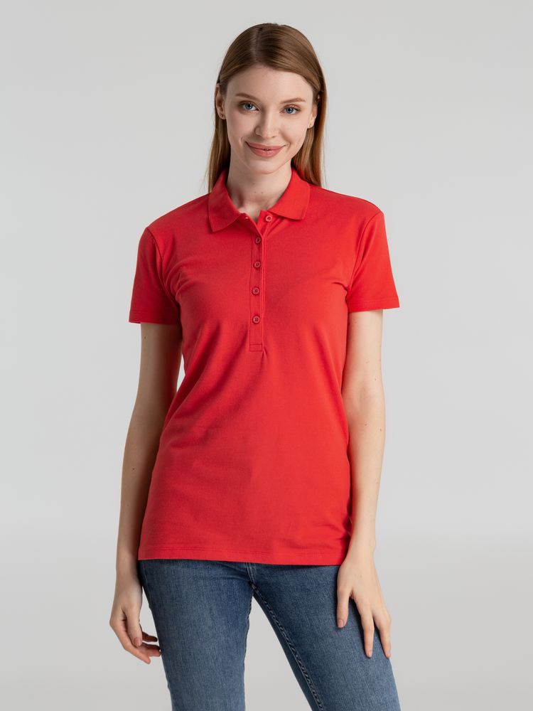 Рубашка поло женская Phoenix Women красная, размер S