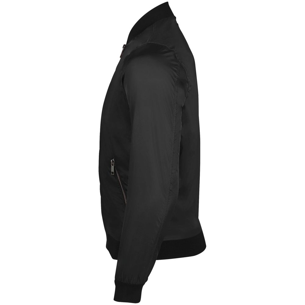 Куртка унисекс Roscoe черная, размер M