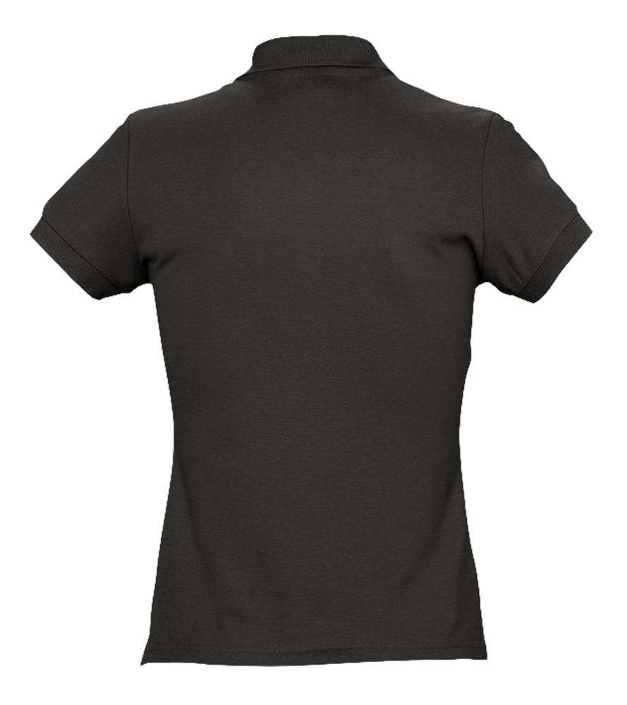 Рубашка поло женская Passion 170 черная, размер S