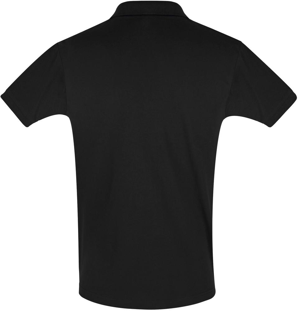 Рубашка поло мужская Perfect Men 180 черная, размер S