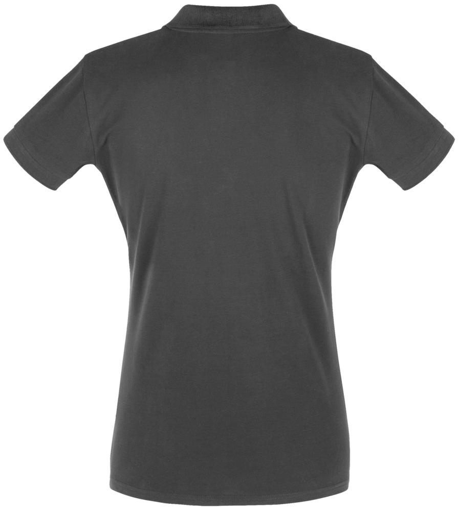 Рубашка поло женская Perfect Women 180 темно-серая, размер XXL