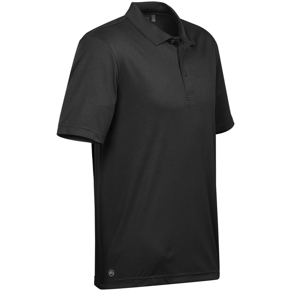Рубашка поло мужская Eclipse H2X-Dry черная, размер S