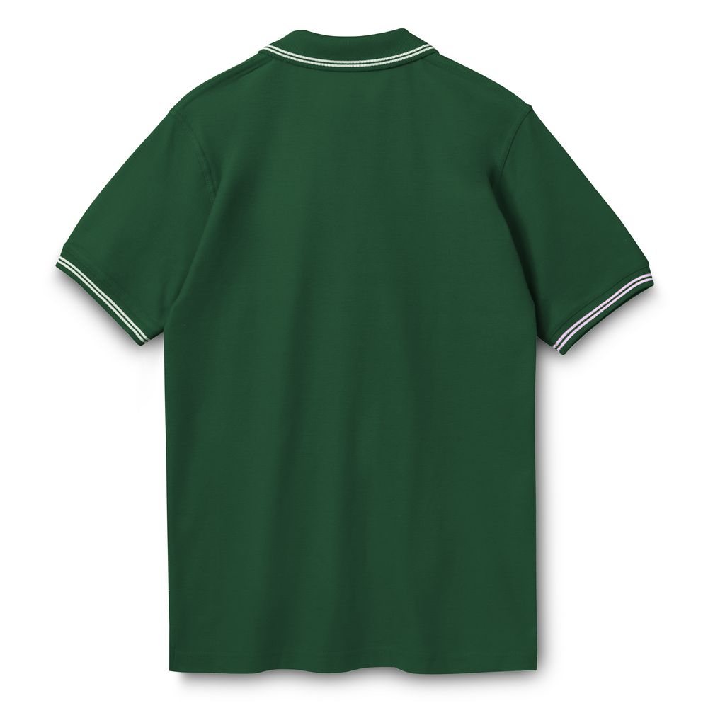 Рубашка поло Virma Stripes, зеленая, размер M