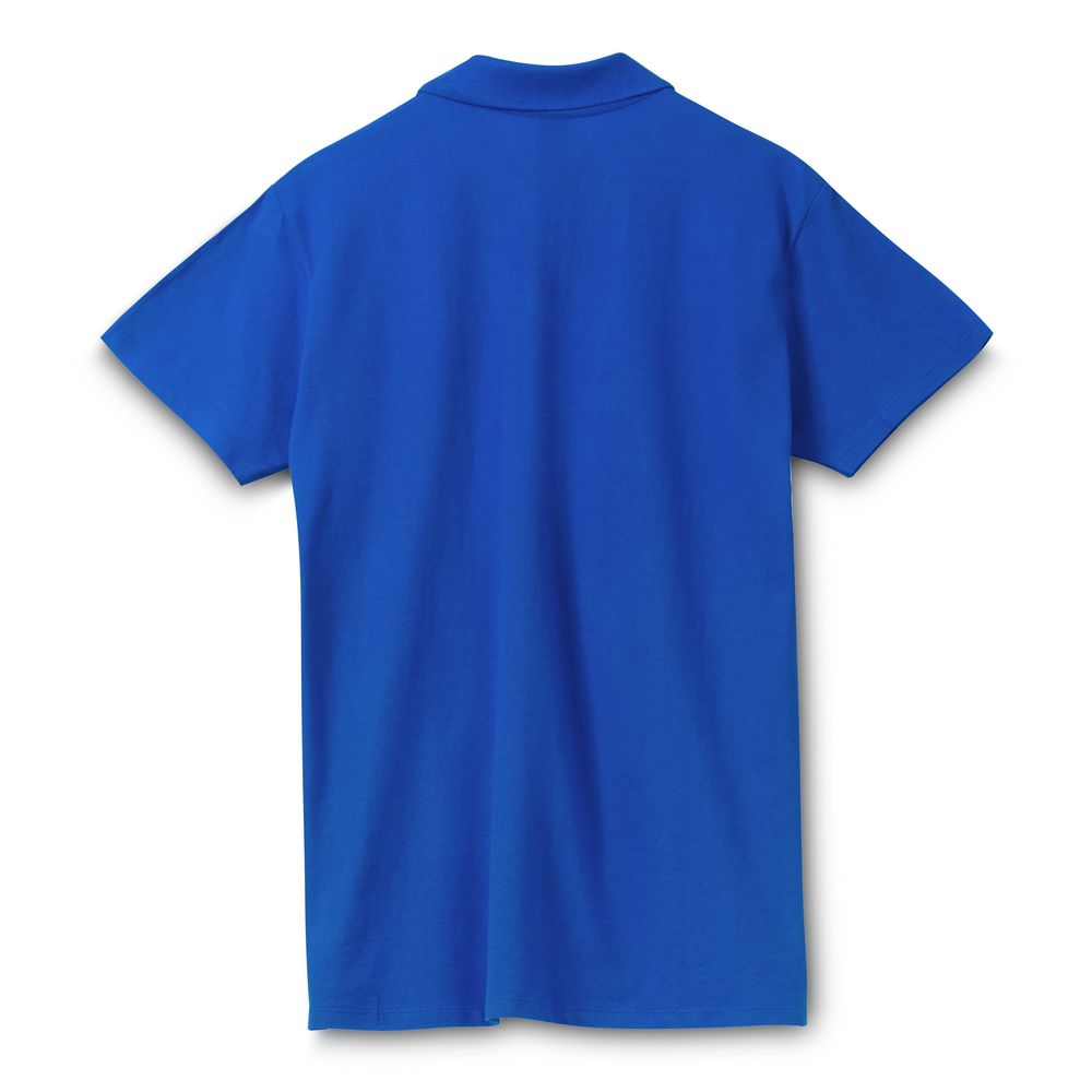 Рубашка поло мужская Spring 210 ярко-синяя (royal), размер M