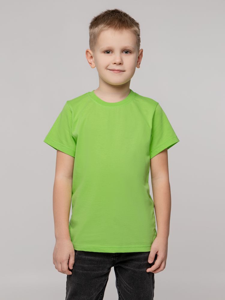 Футболка детская T-Bolka Kids, зеленое яблоко, 6 лет