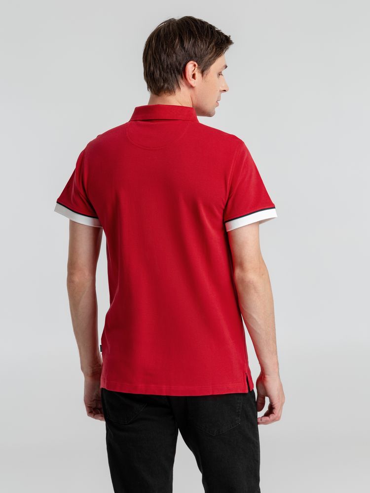 Рубашка поло мужская Anderson, красная, размер XL