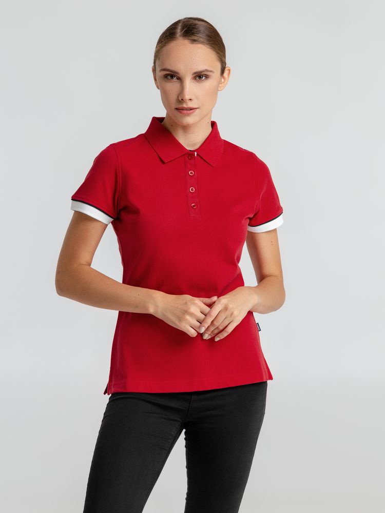 Рубашка поло женская Antreville, красная, размер L