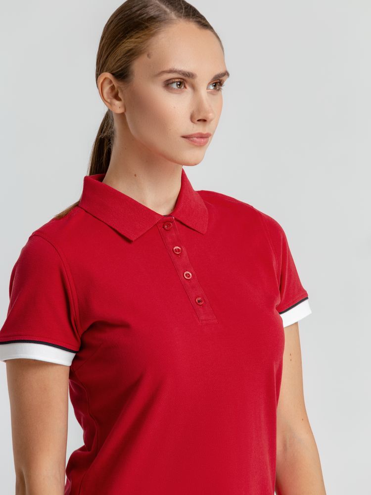 Рубашка поло женская Antreville, красная, размер L