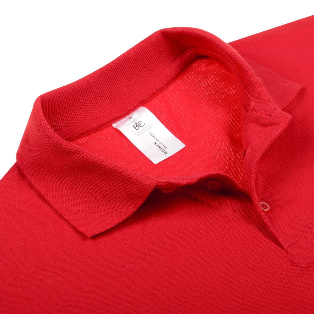 Рубашка поло Heavymill красная, размер S
