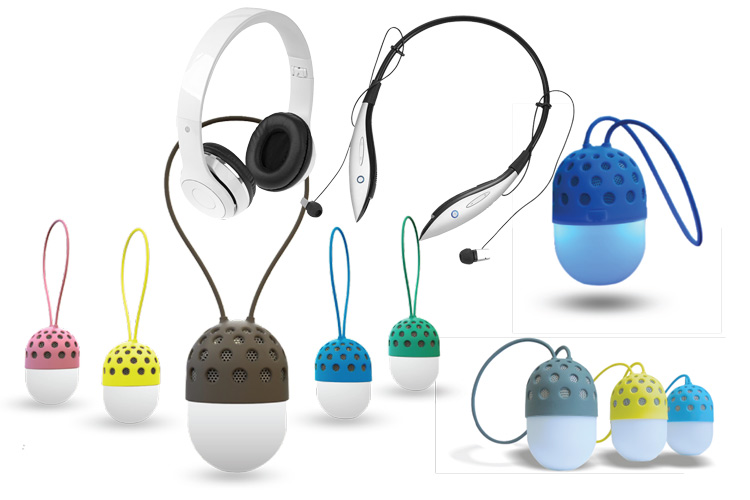 Дарим радость для ушей: наушники и Bluetooth колонки в качестве корпоративных подарков
