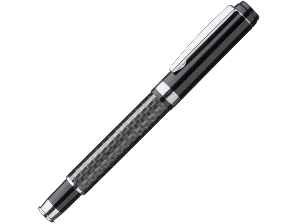 Ручка роллер металлический  Uma Carbon R, черный