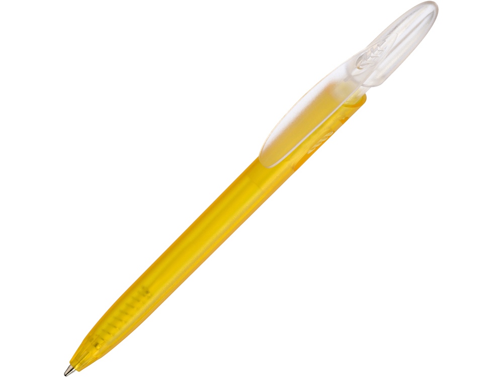 Шариковая ручка Rico Bright,  желтый/прозрачный