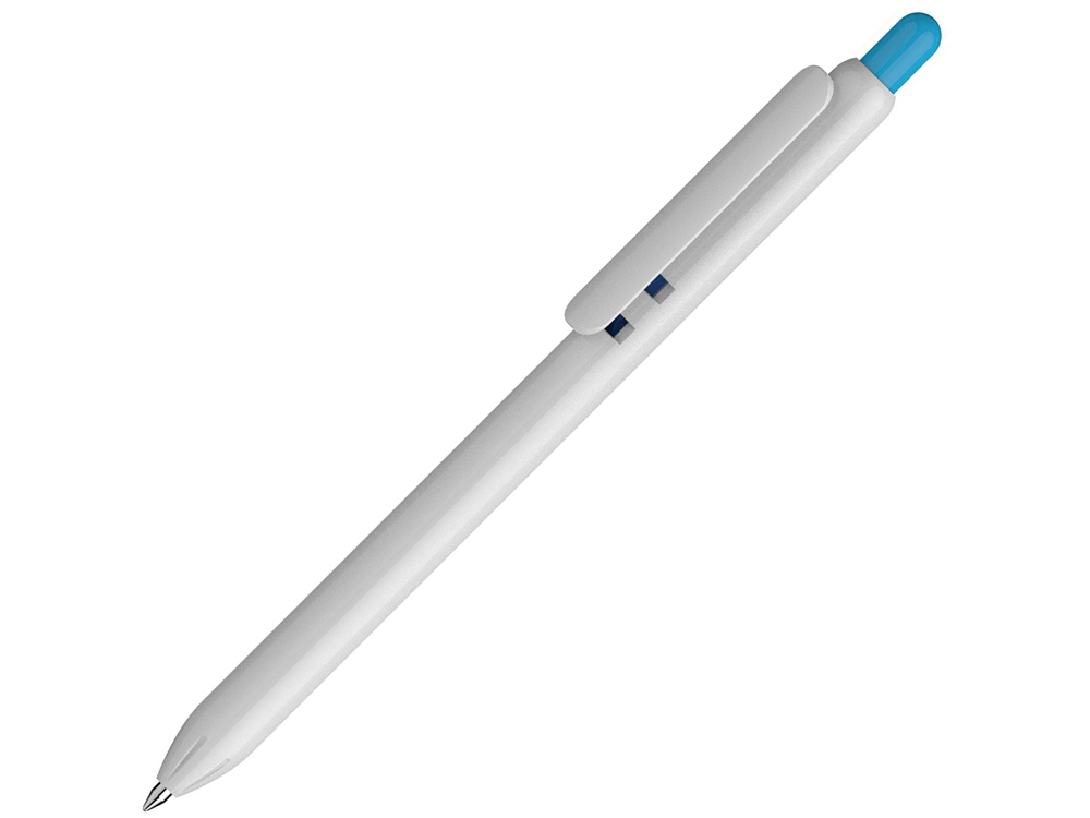 Шариковая ручка Lio White, белый/голубой