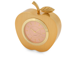 Часы настольные Золотое яблоко, золотистый