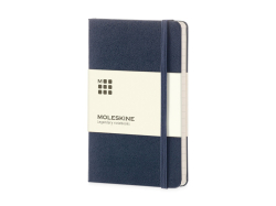 Записная книжка Moleskine Classic (в линейку) в твердой обложке, Large (13х21см), синий