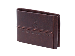 Бумажник мужской Beverly Hills Polo Club, коричневый