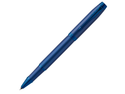 Ручка роллер Parker IM Monochrome Blue, стержень:F, цвет чернил: black, в подарочной упаковке.