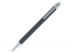 Ручка шариковая Pierre Cardin PRIZMA. Цвет - серый. Упаковка Е