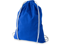 Рюкзак хлопковый Reggy, ярко-синий