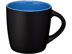 Керамическая чашка Riviera, черный/синий