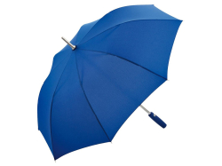 Зонт-трость 7560 Alu с деталями из прочного алюминия, полуавтомат, синий