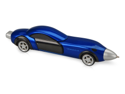 Ручка шариковая Сан-Марино в форме автомобиля с открывающимися дверями и инерционным механизмом движения, синяя