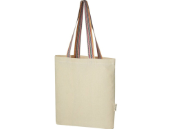 Эко-сумка Rainbow объемом 5л из переработанного хлопка плотностью 180 г/м², натуральный