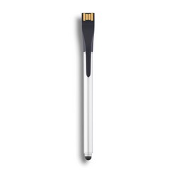 Ручка-стилус Point   01 с флешкой на 4 ГБ, черный