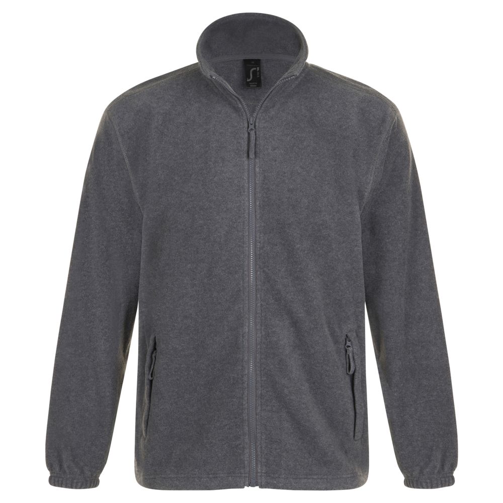 Куртка мужская North, серый меланж, размер 4XL