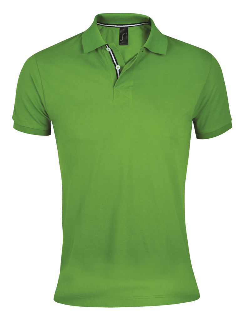 Рубашка поло мужская Patriot 200, зеленая, размер M