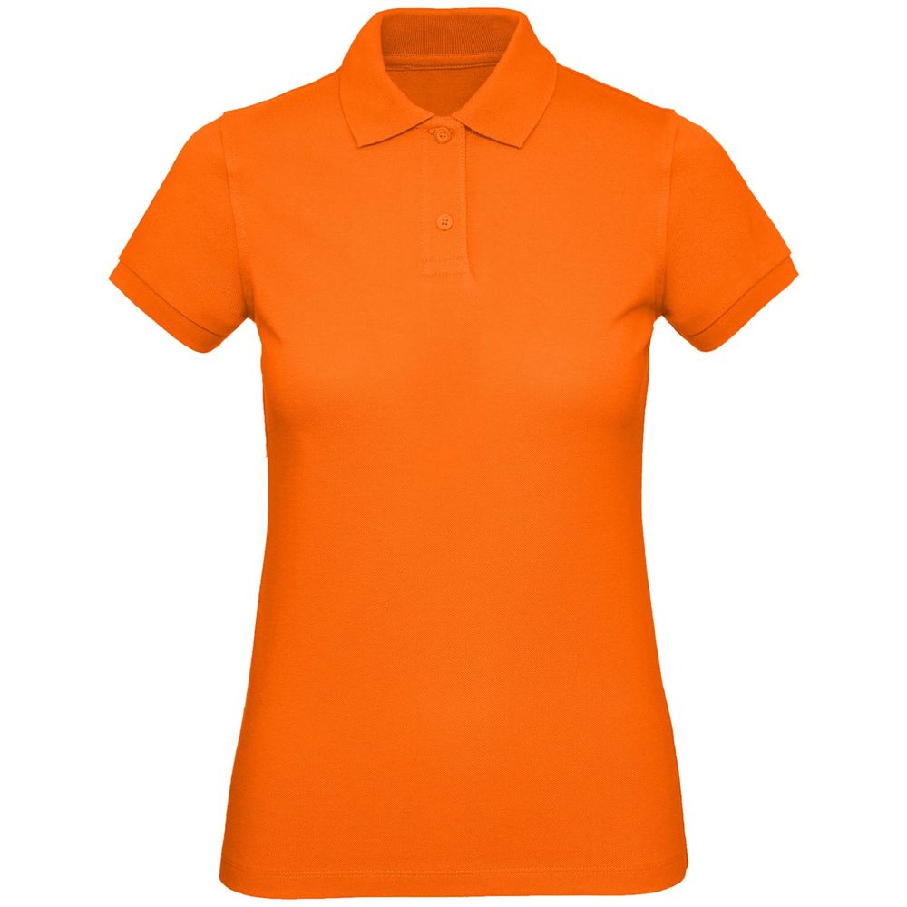 Рубашка поло женская Inspire оранжевая, размер XXL