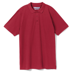 Рубашка поло мужская Neptune вишнево-красная, размер XL