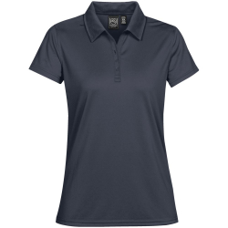 Рубашка поло женская Eclipse H2X-Dry темно-синяя, размер 3XL