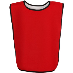 Манишка Outfit, двусторонняя, белая с красным, размер M