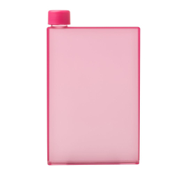 Бутылка-фляга Square, розовая