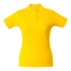 Рубашка поло женская Surf Lady желтая, размер XL