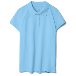 Рубашка поло женская Virma lady, голубая, размер M