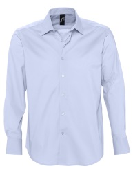 Рубашка мужская с длинным рукавом Brighton голубая, размер XL
