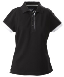Рубашка поло женская Antreville, черная, размер L