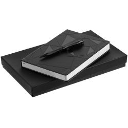 Набор Gems: ежедневник и ручка, черный