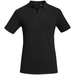Рубашка поло мужская Inspire черная, размер M