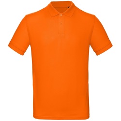 Рубашка поло мужская Inspire оранжевая, размер M
