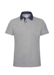 Рубашка поло мужская DNM Forward серый меланж, размер S