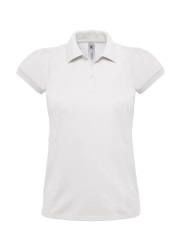Рубашка поло женская Heavymill белая, размер L