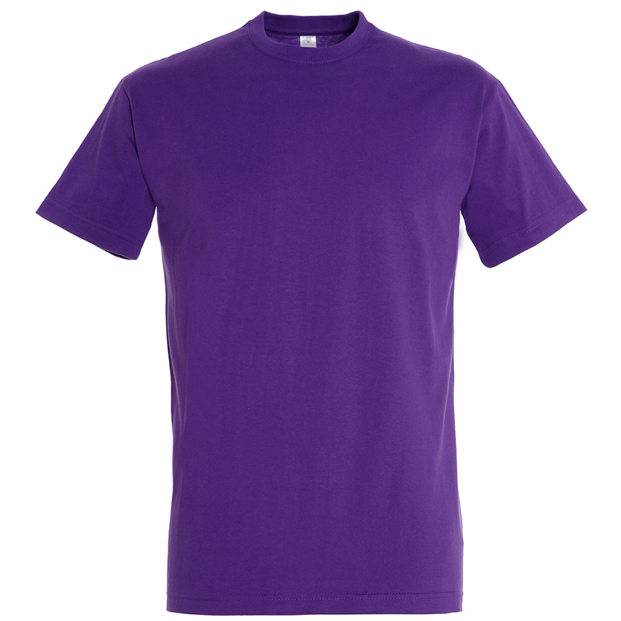 Футболка мужская IMPERIAL фиолетовый, 2XL, 100% хлопок, 190 г/м2